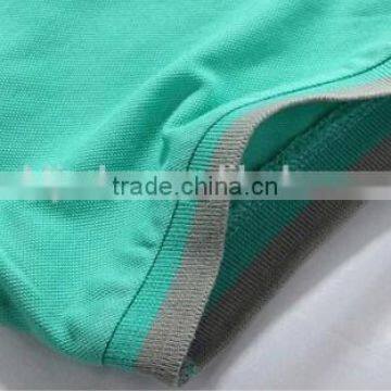 V-neck Polo Shirt Double Mercerized Cotton Polo Shirt,polo T-shirt,brand Men Polo photo-6