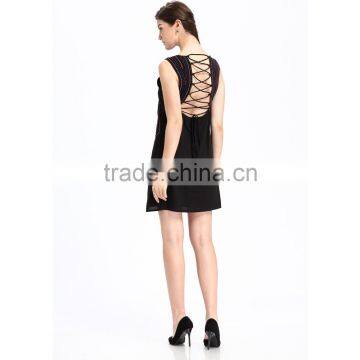 Domin Fashion Guangzhou Factory Sleeveless Beading and Sequin Woman Dress photo-6