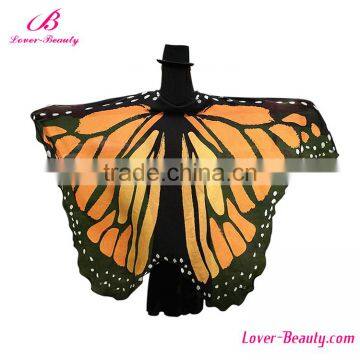 New Arrival Orange Butterfly Cloak Beachwear Summer Dress Beach Cover Up