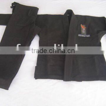 black kids 450gsm crystal wave jiu jitsu kimonos