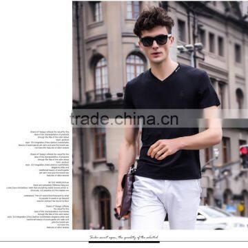 Cheap Wholesale Bulk Black Sale Tee Shirt, Custom Tee Shirt, Plain Tee Shirt photo-2