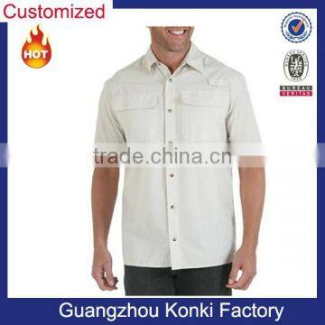 Men's Short Sleeve Woven Utility Shirt