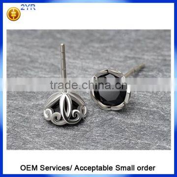Women Stud Earrings, Cheap Earrings Made in China, Hollow Out Flowers Stud Earrings