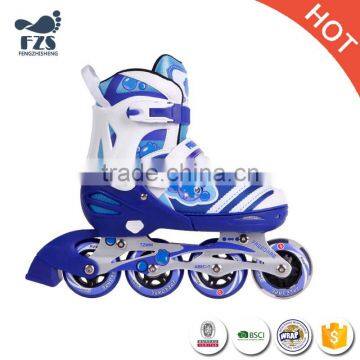 hot sale inline four wheel roller skate shoes for children sports