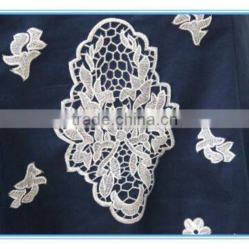 New Design 100% Ramie/linen Embroidery Classic Women Suits With Back Zipper photo-6