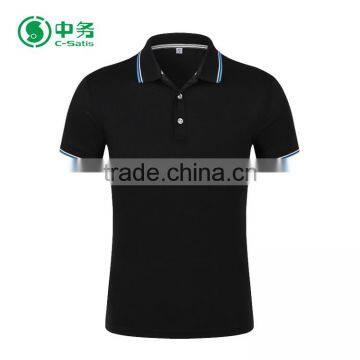 2017 New Fashion Customized Logo Dry Fit Breathable Blank Golf Polo Shirts for Men photo-6
