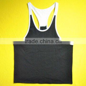 slim gym mens singlet