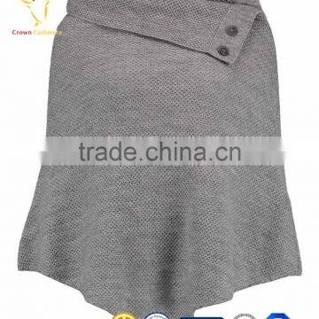 Ladies Crochet Merino Wool Ponchos For Women,Women Ponchos and Capes photo-3