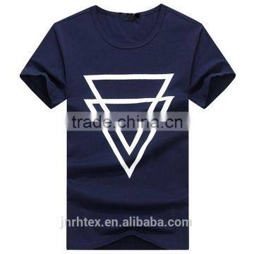 Custom Triangle Design Printing T-shirt for Men Companies in China photo-2