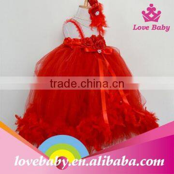 Baby Wedding Flower Dress Children Chiffon Dress LBE4092292 photo-2