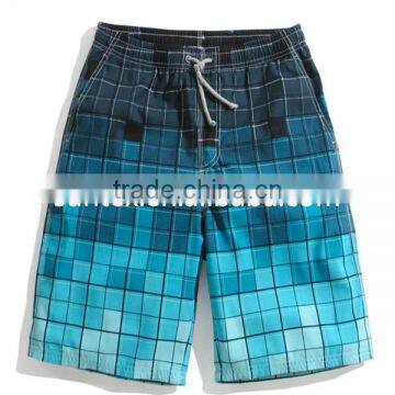 2015 Waterproof Colorful Mens Swimwear Beachwear Shorts photo-2