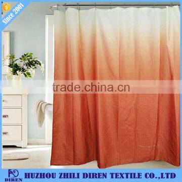 Wholesale Gradient Color Printing Shower Curtain photo-3