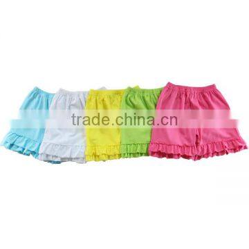 2017 Wholesale Boutique Children Clothing Baby Kids Cotton Summer Shorts Candy Colors Icing Shorts photo-3