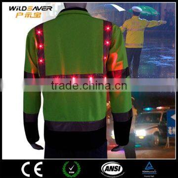 Safety LED Warning Range Safety Officer Vest 3m Reflective Safety Jacket photo-2