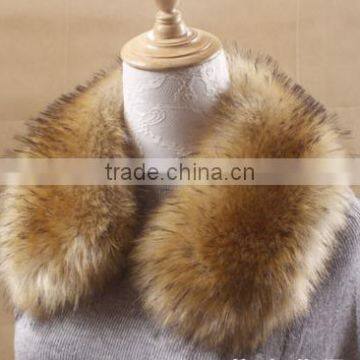 Factory direct wholesale chinese raccoon fur for jacket / raccon fur collar /raccoon collar