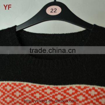 New Custom Design Fancy Color Jacquard Man Pullover Sweater photo-3