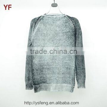 100% Cotton Fashion Knit Patterns Knitwear Woolen Sweater Designs For Ladies photo-2