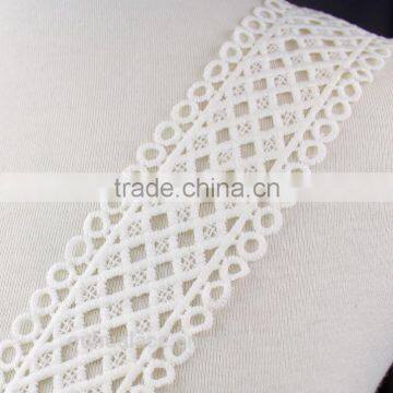 African Guipure Embroidery Lace Fabric With Holes photo-5
