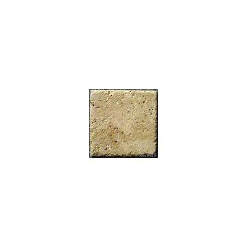 Brushed & Chiseled Edge Standard Light Travertine