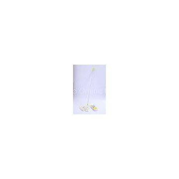 Looped End Deck Cotton Mop / Dust Mop With PVC Plastic New Rotary Hook