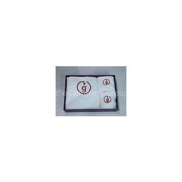 SGS White Microfiber Hotel Towel Sets Soft Touch Beach Towel Set
