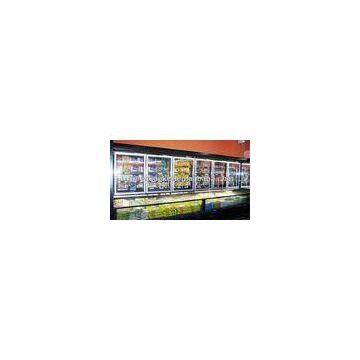 Commercial Combined Frige Freezer Six Doors 1600w For Supermarket