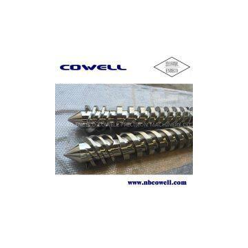 Extruder parallel twin screw barrel for 40Cr