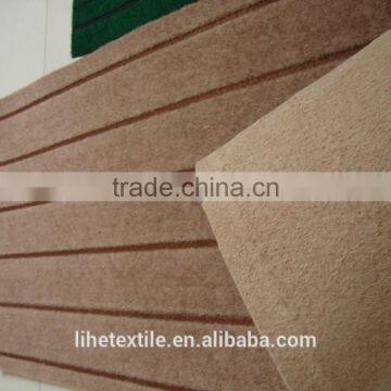 Double color stripe line jacquard carpet luxury wall to wall carpet made in china