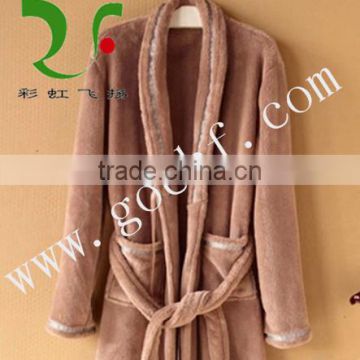 100% cotton terry cloth hotel bathrobe