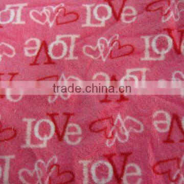 100% Polyester printing flannel