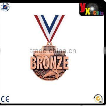 2" "Bronze" Place Medal