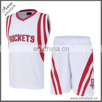 Private Label Team Design Sleeveless Sport Basketball Shirt