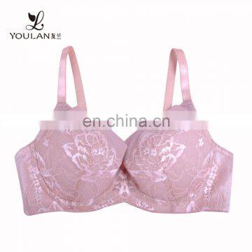 high quality custom size big size models plus size DD E F G H cup bra