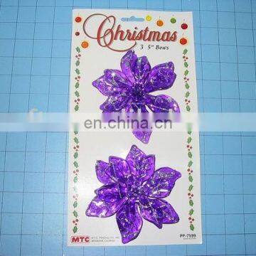 christmas gift,christmas plastic flower