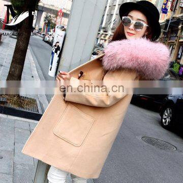 Newest Design China Factory Wholesale Women Winter Coat High Quality Japan Wool Coat