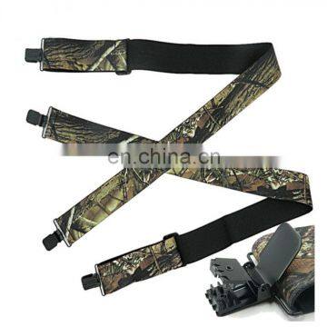 HOT SALE 5cm width Camouflage color suspenders