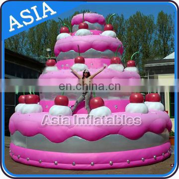 Giant Inflatable Cake Inflatable Balloon Cake Helium Balloon For Advertising