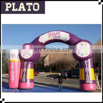 unique design outdoor inflatable special shape archway for advertising