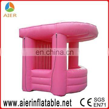 Easy build booth tent, inflatable booth for advertisement, simple inflatable booth tent