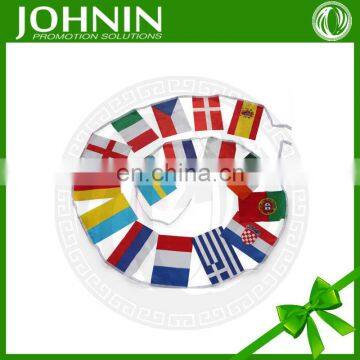 wholesale high quality polyester material colorful bunting