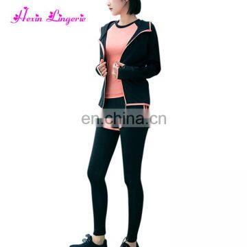 Custom Service Women High Waist Running Suit Tights Yoga Set