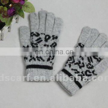 Ladies' cute knit gloves for winter (JDG-S1A-1314)