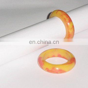 Orange Clouds Resin Napkin Ring for Party