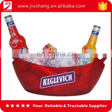 High quality branded challenge ice bucket with handles