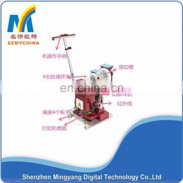 automatic eyelet press punching machine