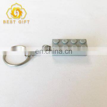 Custom ABS Plastic Material LEGO Keychain With Logo