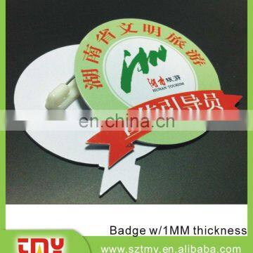 TMY Factory Direct Sale Best Plastic Pin Badge With Newest Design photo-3
