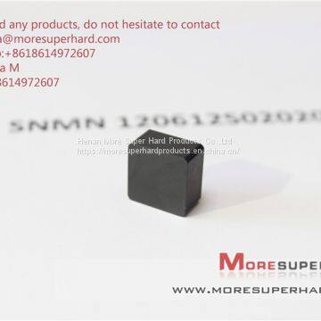 Solid CBN Inserts SNMN120612 for Turning Hard Steel Cast Iron Miya@moresuperhard.com photo-3