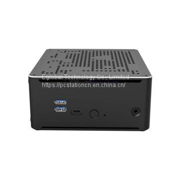 Mini Computer 2 Lan Intel i9 9880H i7 9850H Windows 10 Pro 2*DDR4 2*M.2 NVMe Desktop Gaming PC 4K HTPC DP HDMI photo-3