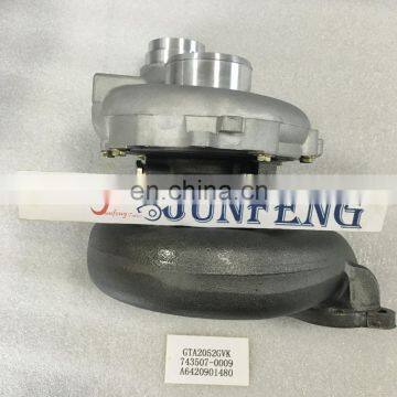 GTA2052GVK turbocharger 765155-5007S 743507-0009 A6420901480 for engine OM642DELA